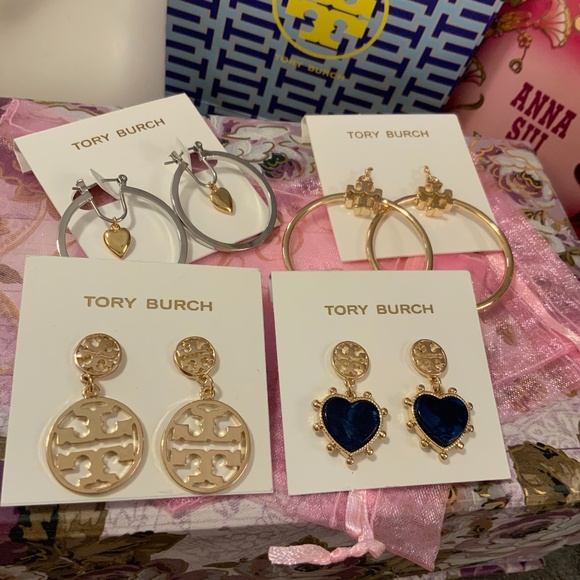 Tory burch Jewelry - Tory burch 4 pair earrings
